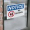 Signmission No Alcohol Sign With Symbol, 5 in W x Rectangle, Vinyl Decal OS-2PACK-NS-D-35-L-16004 - alternate 5
